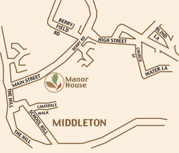 map of how to find Autumn Assisted Living at Manor House